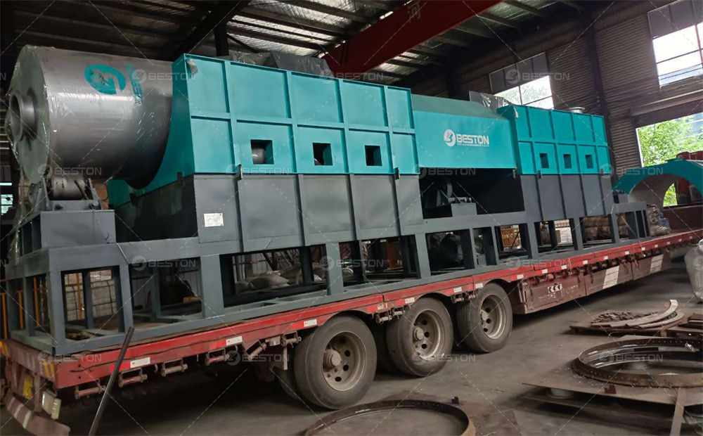 BST-50西班牙橄榄木炭化設備第6張