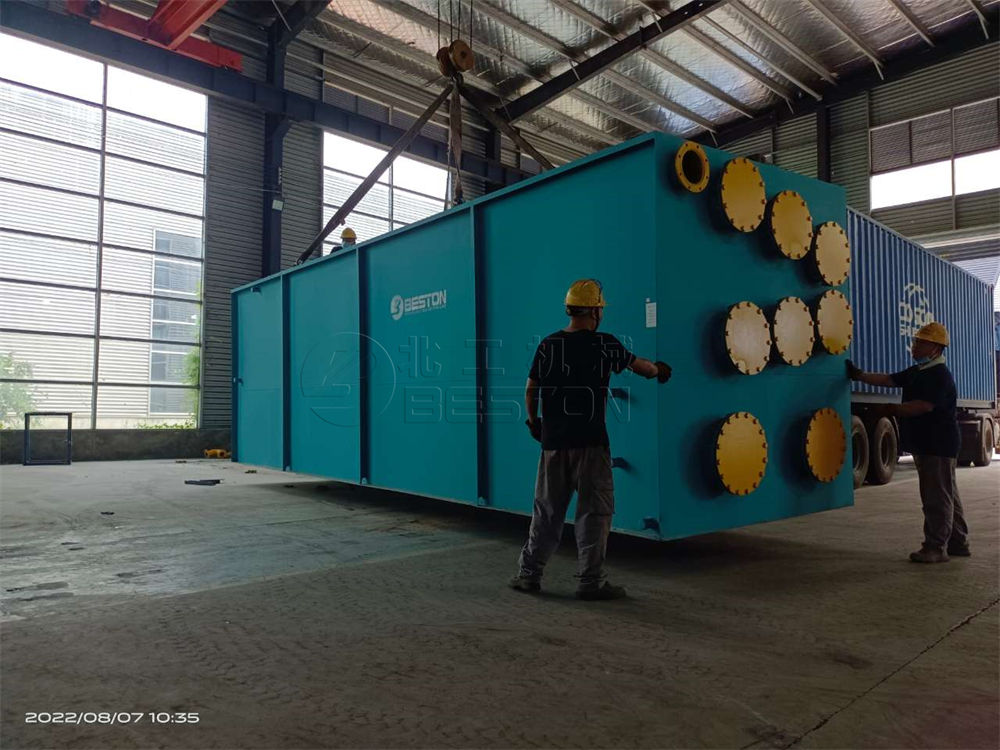 BLJ-16兩套廢輪胎煉油設備發往約旦