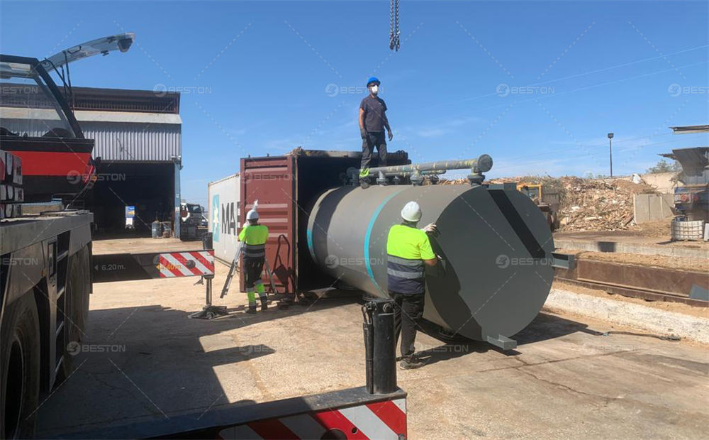 BST-50西班牙橄榄木炭化設備第4張