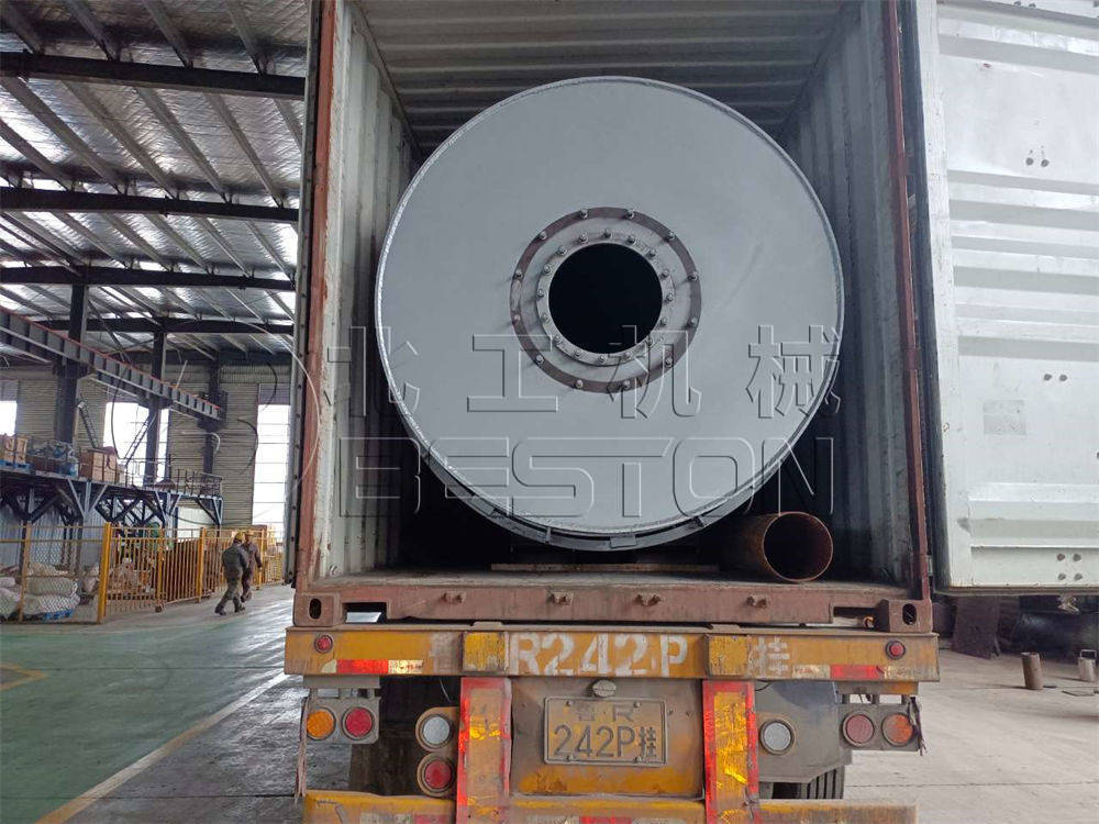 BST-50炭化爐發往土耳其第2張