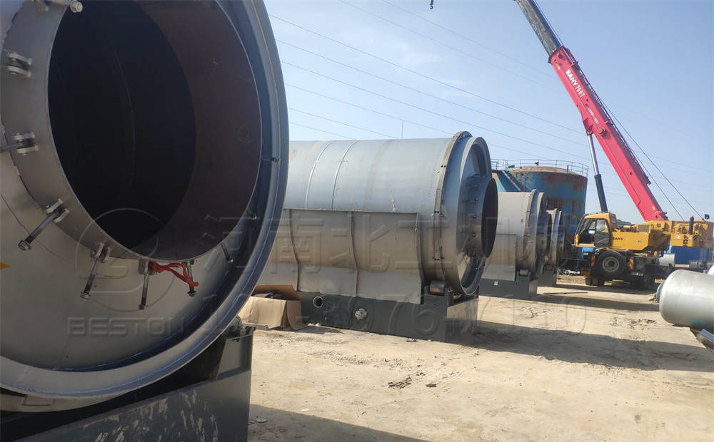 陝西榆林油泥煤焦油渣熱解處理項目